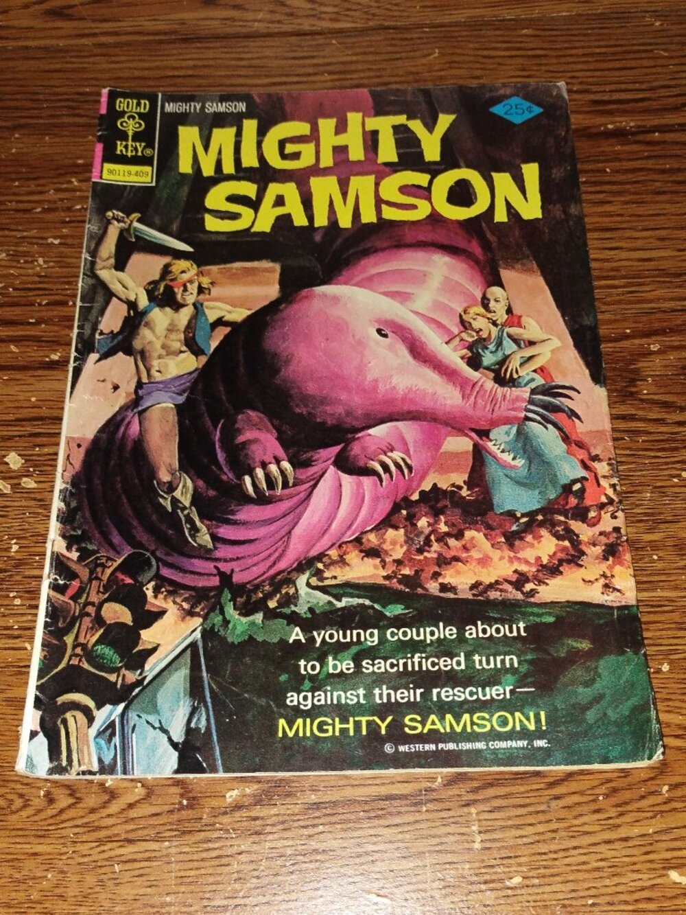 Mighty Samson #25 (Whitman Comics, 1974)